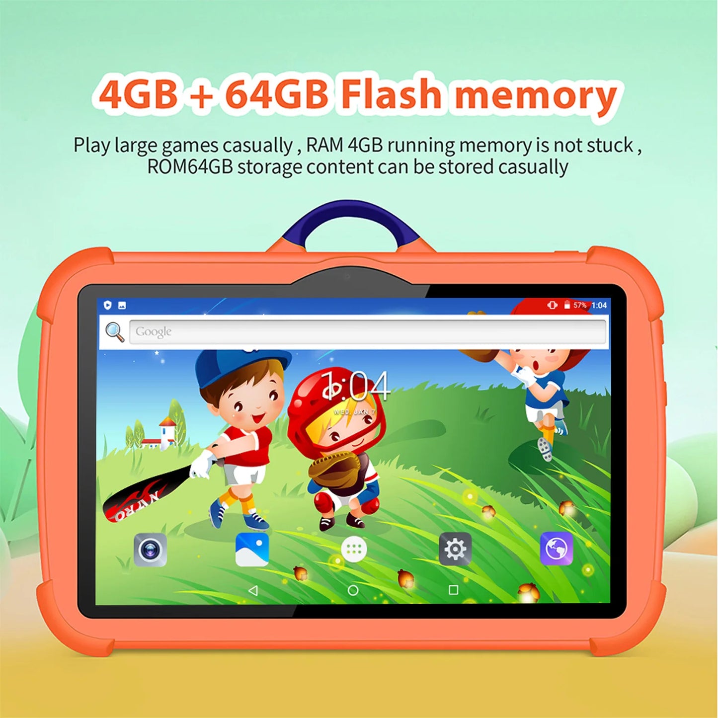 New 5G WiFi 7 Inch Google Tablet For Children Learning Education Kids