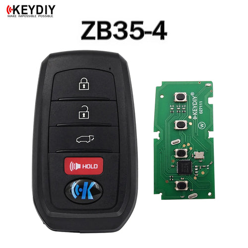 KEYDIY KD ZB35-3/4 ZB36-2/3/4 Smart Key ZB Series Multiple Remotes for