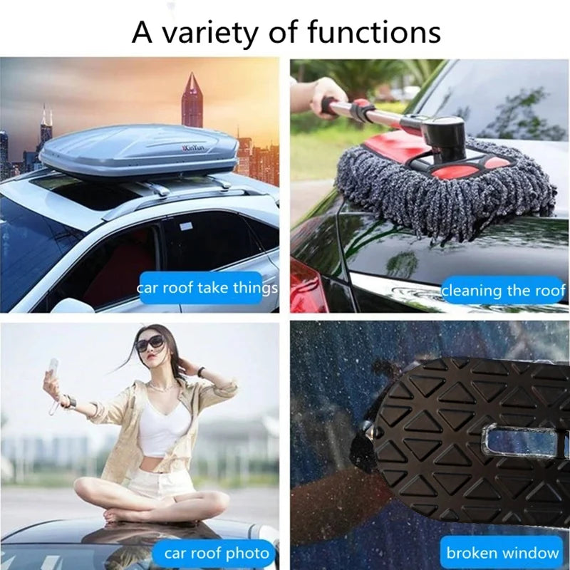 Foldable Car Roof Rack Step Car Door Step Multifunction Universal