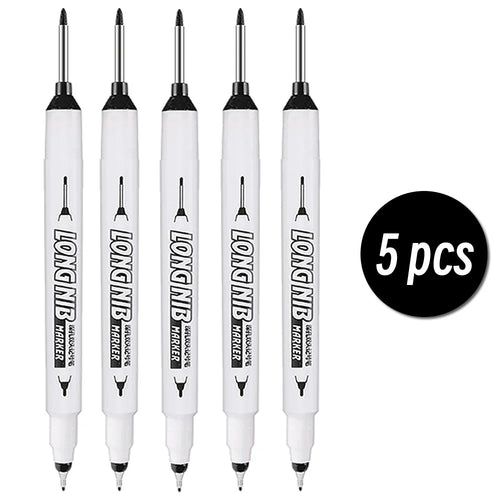 20mm Double-Tip Deep Hole Long Head Nib Markers For Metal Pen