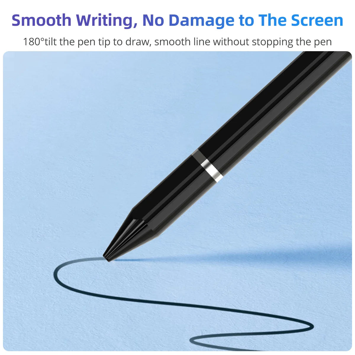 3 In 1 Stylus Pen For Android IOS Touch Pen Drawing Capacitive Pencil