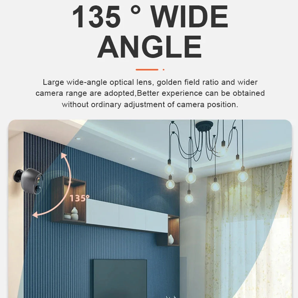 Tuya Smart 6000mAh Rechargeable Battery Wireless WiFi Buzzer Siren