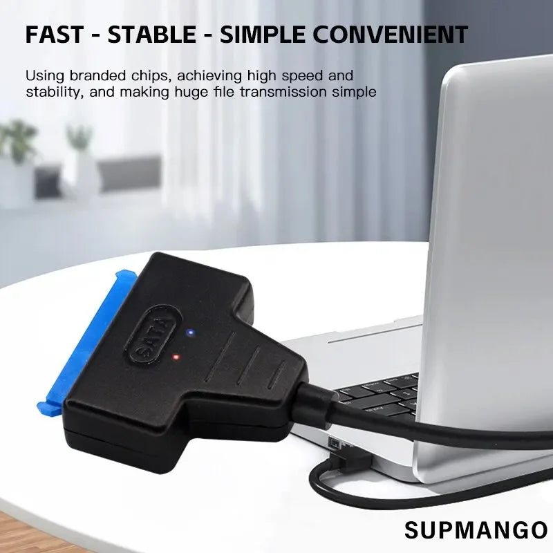 TYPE C to SATA Cable Support 2.5 Inches External HDD SSD Hard Drive