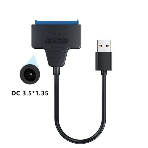USB 3.0 to SATA/Type-C Adapter Sata Cable 2.5/3.5 Inch SSD HDD SATA
