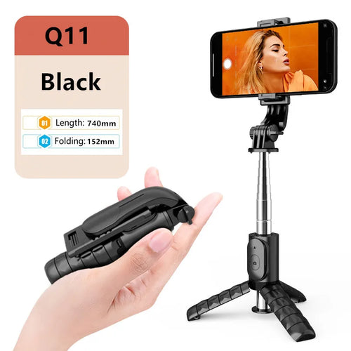 NEW Portable Tripod for Mobile Phone Selfie Stick With Telescopic