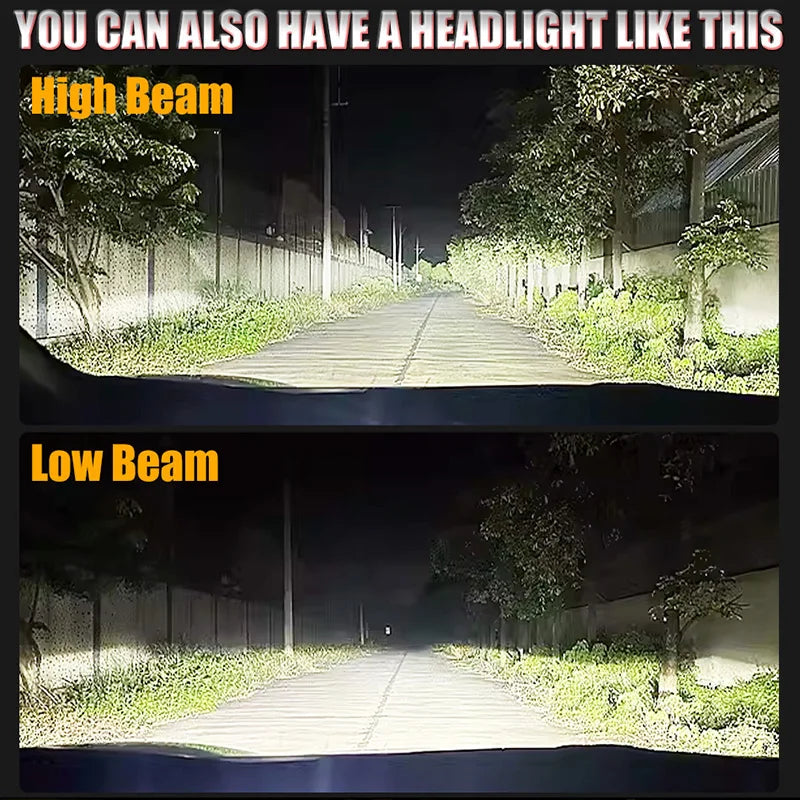 300W Turbo H7 H11 LED Headlight Bulbs CANBUS Lights 30000LM H4 9012