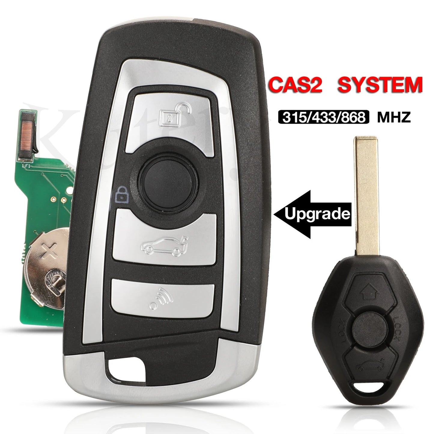 jingyuqin Upgrade Modified Remote Key For BMW CAS X3 X5 Z3 Z4 Z8