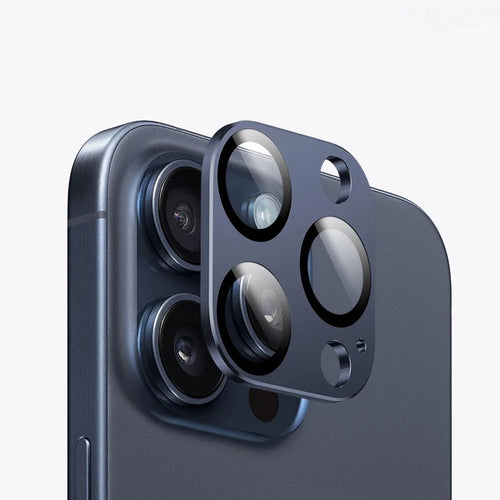 Metal armor Camera Lens Protector Glass For iPhone 14 15 Pro Max Back