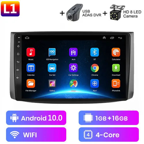 4G+64G Android10.0 For Chevrolet AVEO T250 2006 - 2012 car radio 2 din