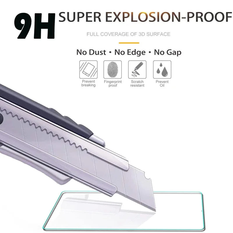 4PCS Tempered Glass for Google Pixel 8 Pro 8A 7 7A 6 6A 5 5A 4A 4 XL 3