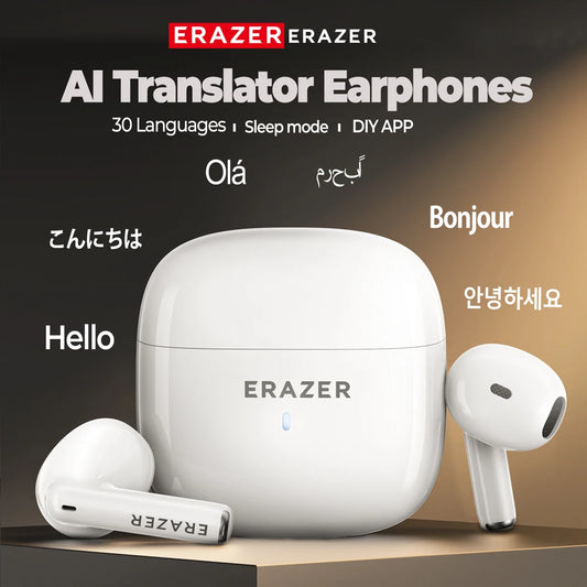 [AI Translator Earphones] Erazer XT92pro Bluetooth Earphones Real-time