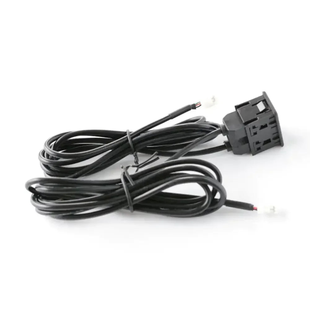 1pcs Car Dash Mount USB+TYPE-C Port Panel Interface Extension 145cm