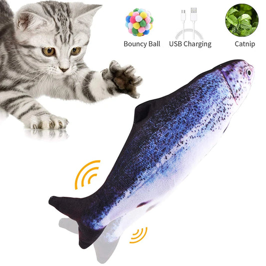 Pet Electric Cat Toy Fish Pet Cat Toy Simulation Fish Swing Dance Fish