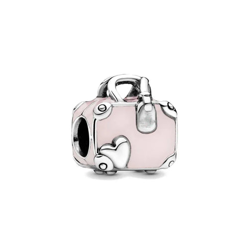 2024 New Sping Pink Bag Pany Flower Caterpillar Diy 925 Sterling