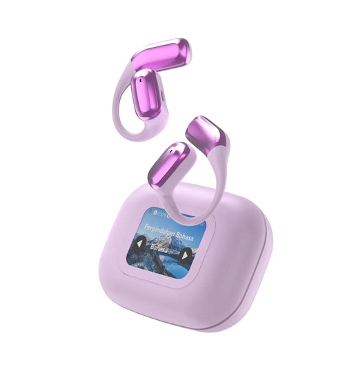 Ai Translation Touch Color Screen Ear-Hanging Earphones Bluetooth