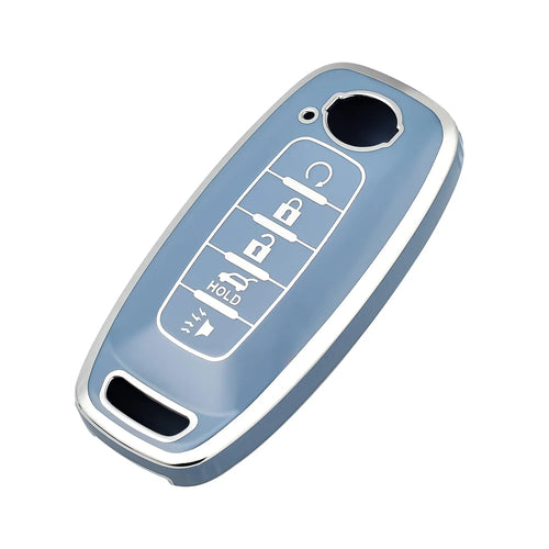 5 Button Key Fob Case Cover Holder for Nissan Altima Sentra Maxima