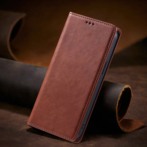 14C Leather Flip Case For Xiaomi Redmi 14C Phone Case Etui Redmi 14C