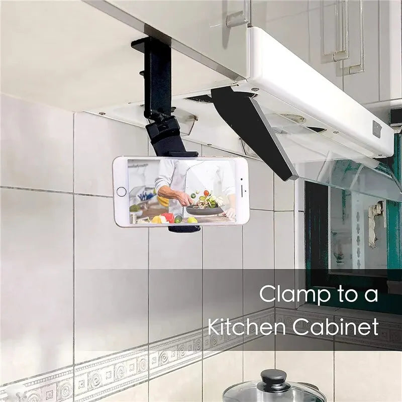 Airplane Phone Holder Portable Travel Stand Desk Flight Foldable