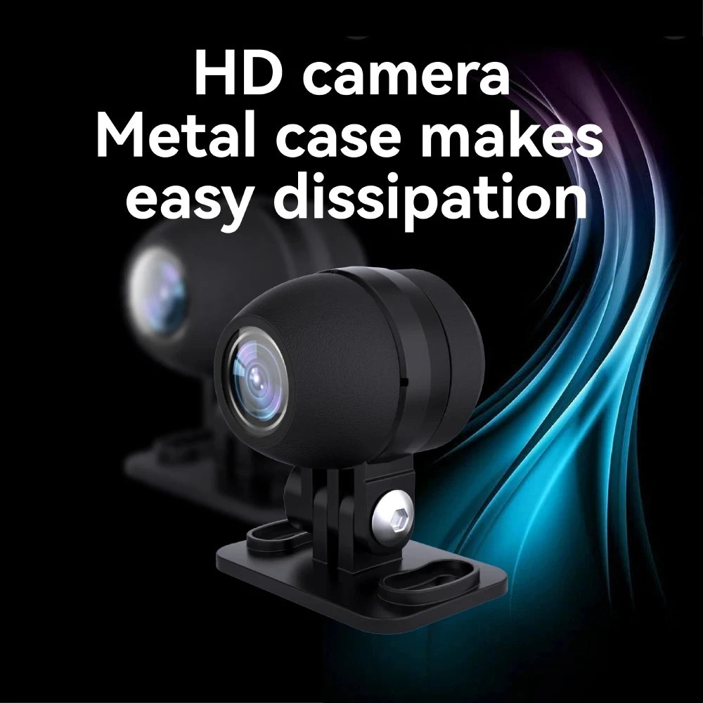 FOR Motorcycle Carplay Waterproof 1080P 5 Inch WiFi Wireless