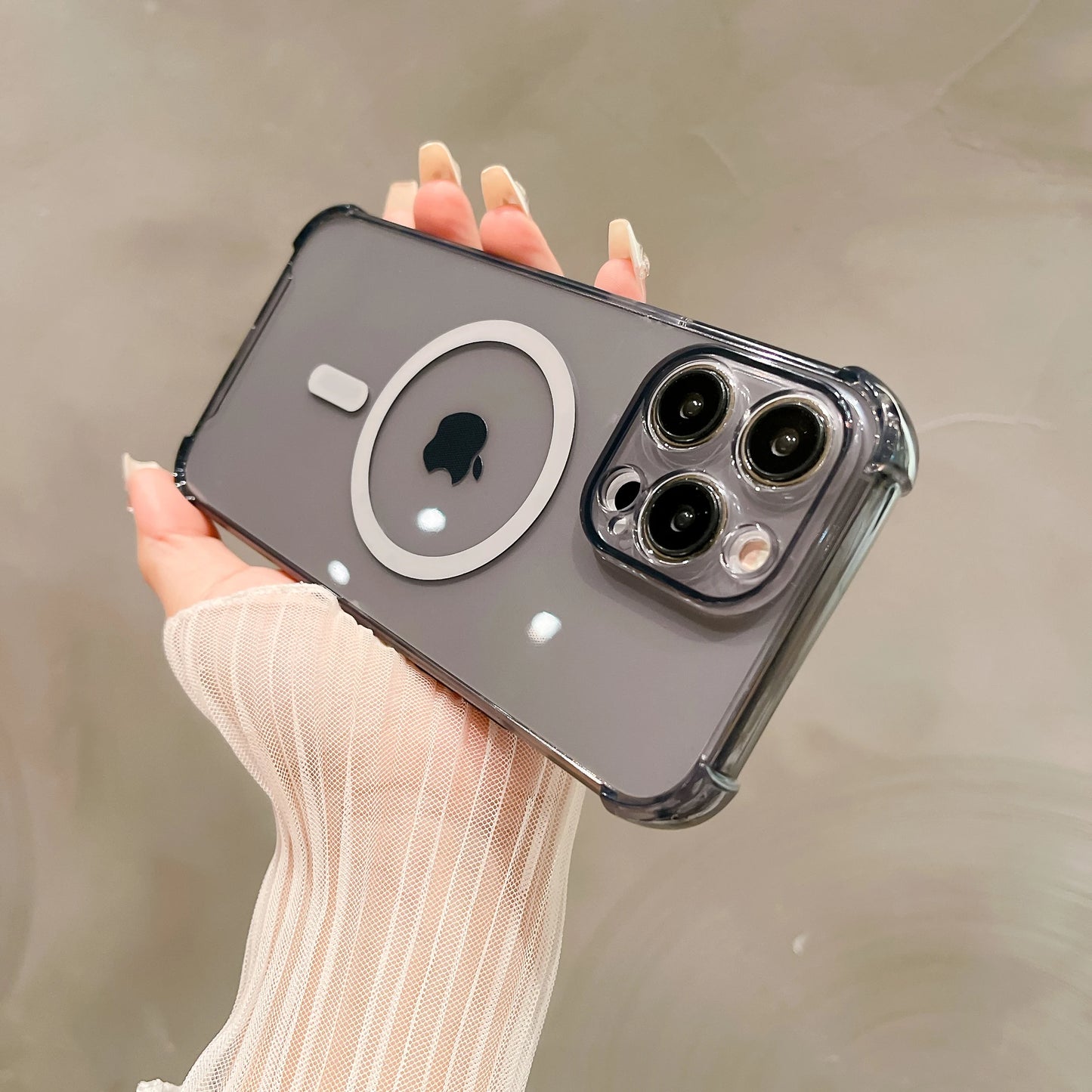 Luxury Wireless Charge Magsafe Shockproof Phone Case For iPhone 11 12