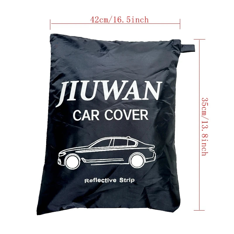 Car Exterior Double Color Cover Sunshade Dustproof Protection with