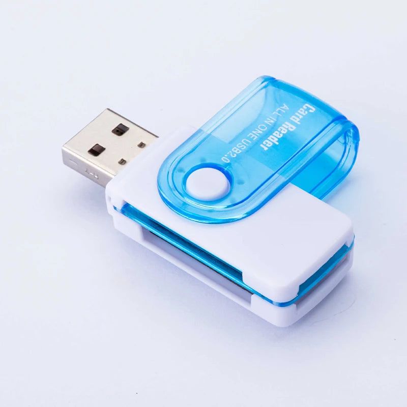 4 in 1 USB Memory Card Reader USB 2.0 to SD Micro SD TF MS M2 Card