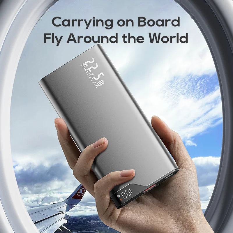 KUULAA 22.5W Power Bank 10000mAh Portable Charger PowerBank Fast