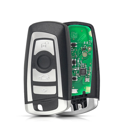 KEYYOU 3/4 Buttons Remote Key Fob For BMW 5 7 F Series FEM /