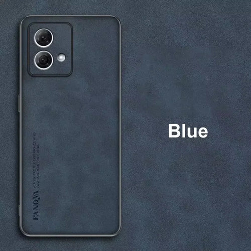 For Motorola Moto G84 G54 G34 G24 G14 G22 5g Luxury Sheepskin Leather