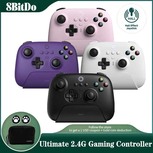 8BitDo Ultimate Wireless 2.4G Gaming Controller with Charging Dock,
