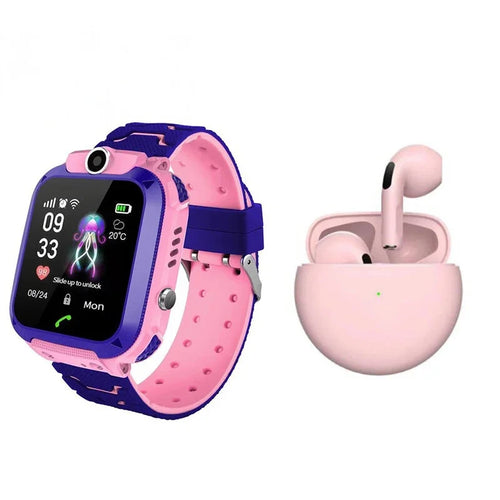 Kids 4G Smart Watch SOS GPS Location Sim Card Call Child SmartWatch