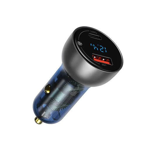 Baseus 65W PPS Car Charger USB Type C Dual Port PD QC Fast Charging