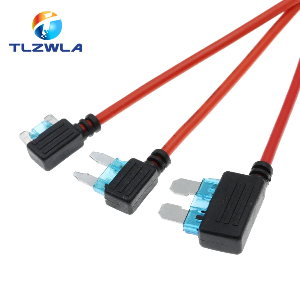 1PCS 12V Fuse Holder Add-a-circuit TAP Adapter Micro Standard Ford ATM