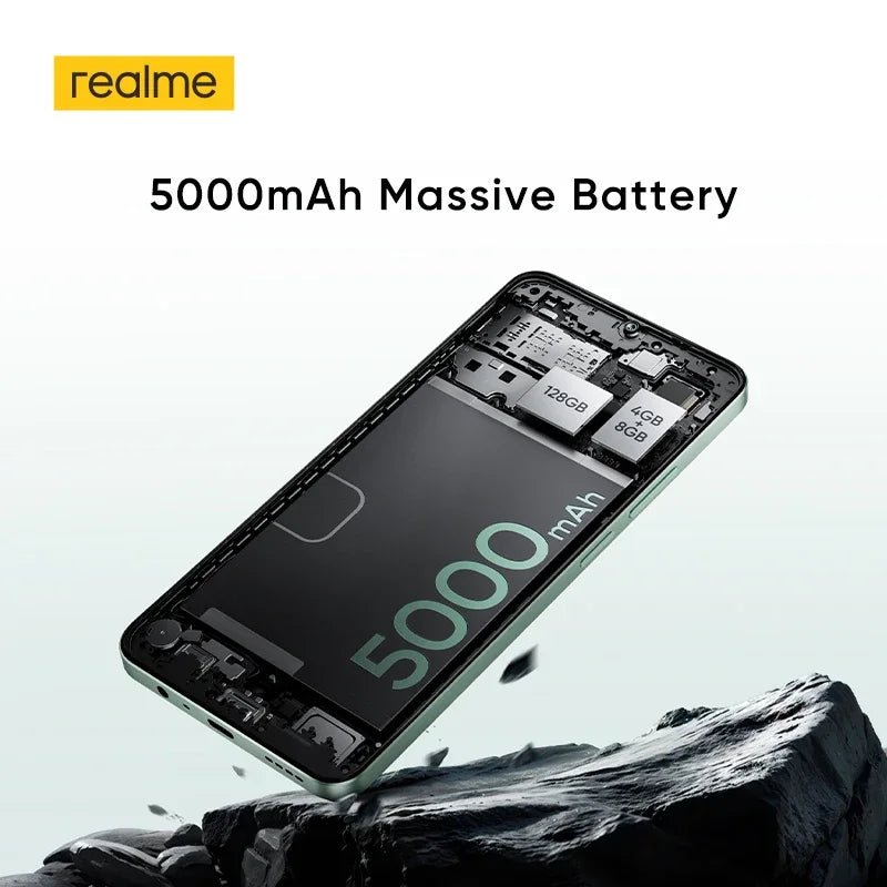 [New] realme Note 60x Smartphone Russian Version 5000mAh Battery