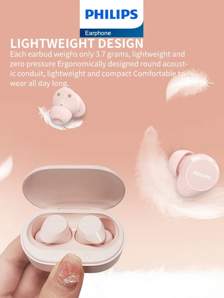 Philips TAT1209 Mini Earphone Wireless Bluetooth 5.3 Headphone HiFi