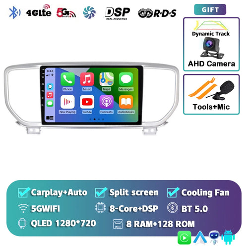 Android 14 Car Multimedia Radio For KIA Sportage 4 2016 2017 2018 2019