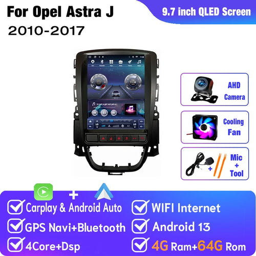 Car Radio Android for Opel Astra J Vauxhall Buick Verano Holden