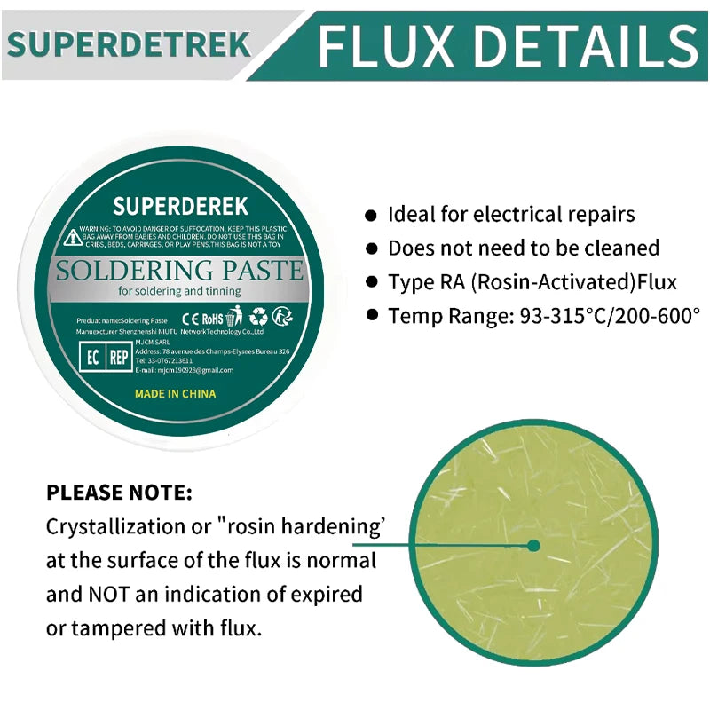 Soldering paste rosin flux lead-free easy to soldering soldering iron