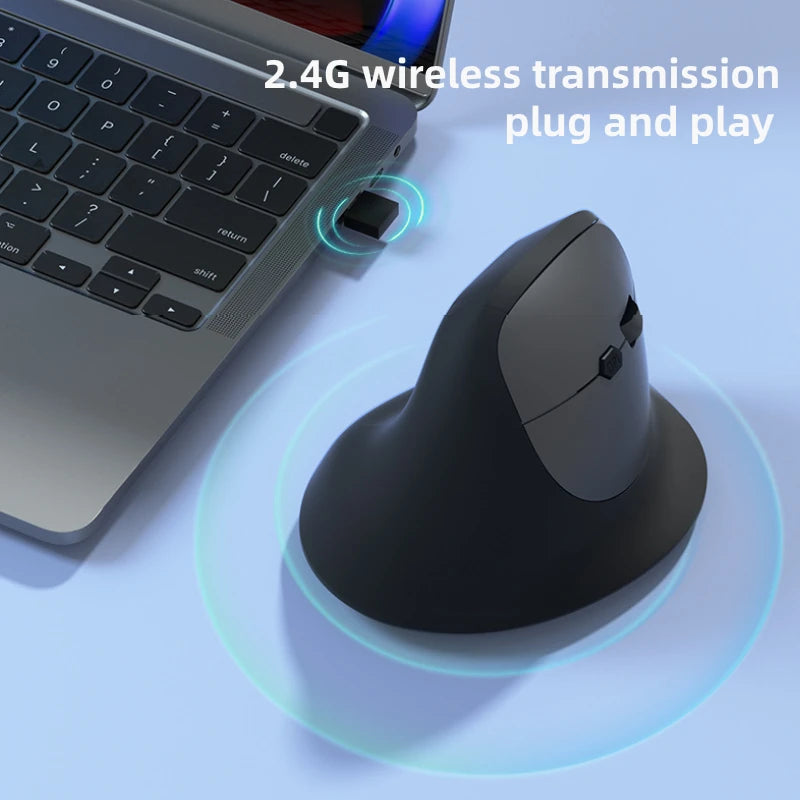Vertical Mouse Ergonomic 2.4G Bluetooth 5.2 Mice Wireless Optical Mice