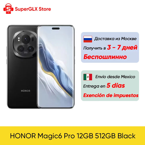 2024 new Global Version HONOR Magic6 Pro Snapdragon 8 Gen 3 6.8''