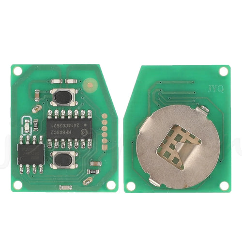 jingyuqin 2Buttons Remote Keyless Entry Car Key 433Mhz ID48 Chip For