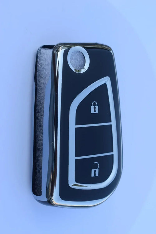 Flip Key Tpu Car Key Case Cover for Toyota Rav4 LE Auris Reiz Avensis