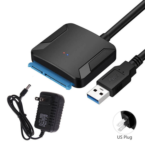 High Quality USB 3.0 to SATA Adapter Converter Cable 5Gbps for 2.5 3.5