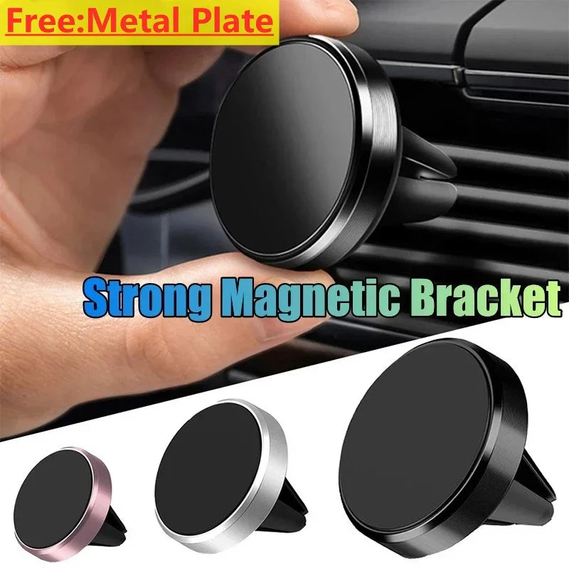 Magnetic Car Phone Holder Mount Air Vent Smartphone Mobile Stand