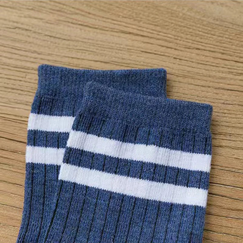 5/10 Pair  New Striped Casual Breathable Socks High Quality Harajuku