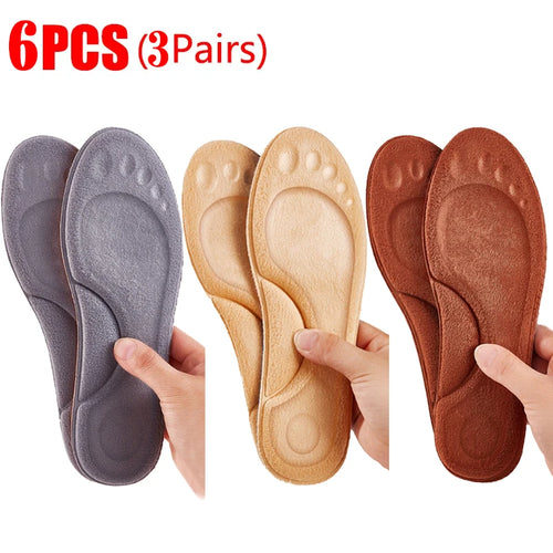 PU Feet Sole Soft Orthopedic Sport Insoles for Breathable Shock