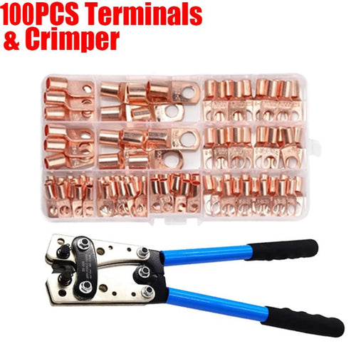Hand Tools Cable Crimping Pliers HX-50B 6- 50mm2 AWG 8 - 1/0 Suitable