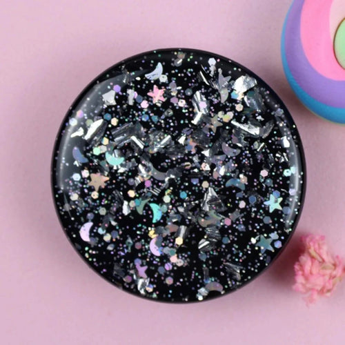 Round Glitter Phone Holder Ring Holder Universal Mobile Phone Finger