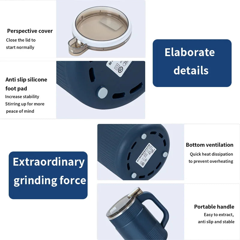 Electric Coffee Grinder Food Processors Spice Grain Mill Baby Food