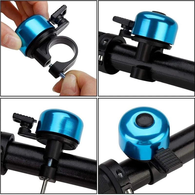 Mini Cute Bicycle Bell 22mm Cycling Handlebar Bell Ring Aluminum Alloy